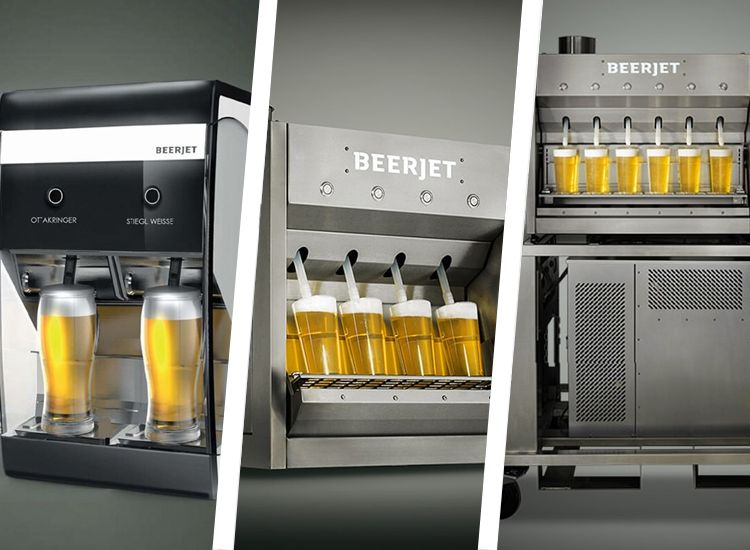 Automatyczne dyspensery do piwa Beerjet